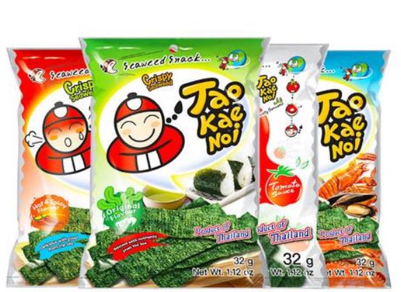 Tao Kae Noi Seaweed — Thai product available in Chiang Mai