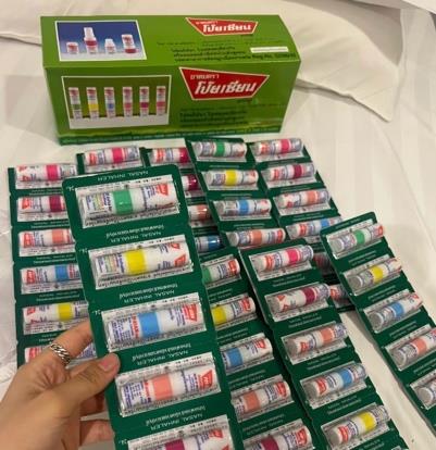 Poy-Sian Nasal Inhaler — Thai product available in Chiang Mai