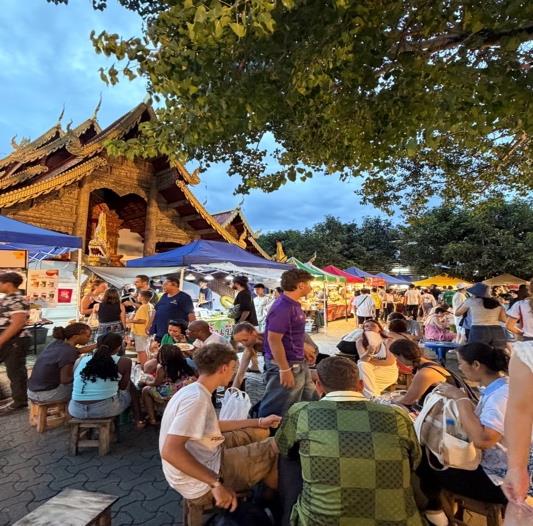 Sunday Walking Street in Chiang Mai