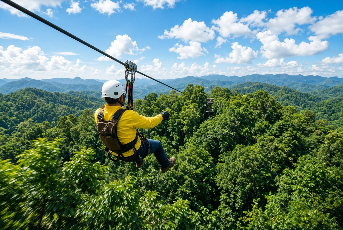 Flight of the Gibbon Zipline, Chiang Mai