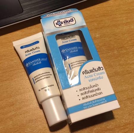 Yanhee Acne Cream — Thai product available in Chiang Mai