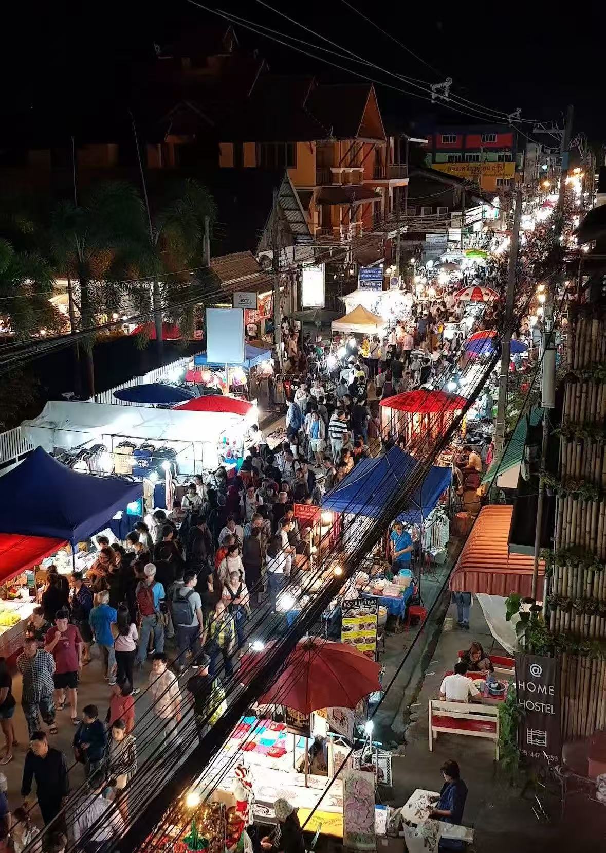 Saturday Walking Street in Chiang Mai