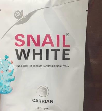 Snail White Sleeping Mask — Thai product available in Chiang Mai