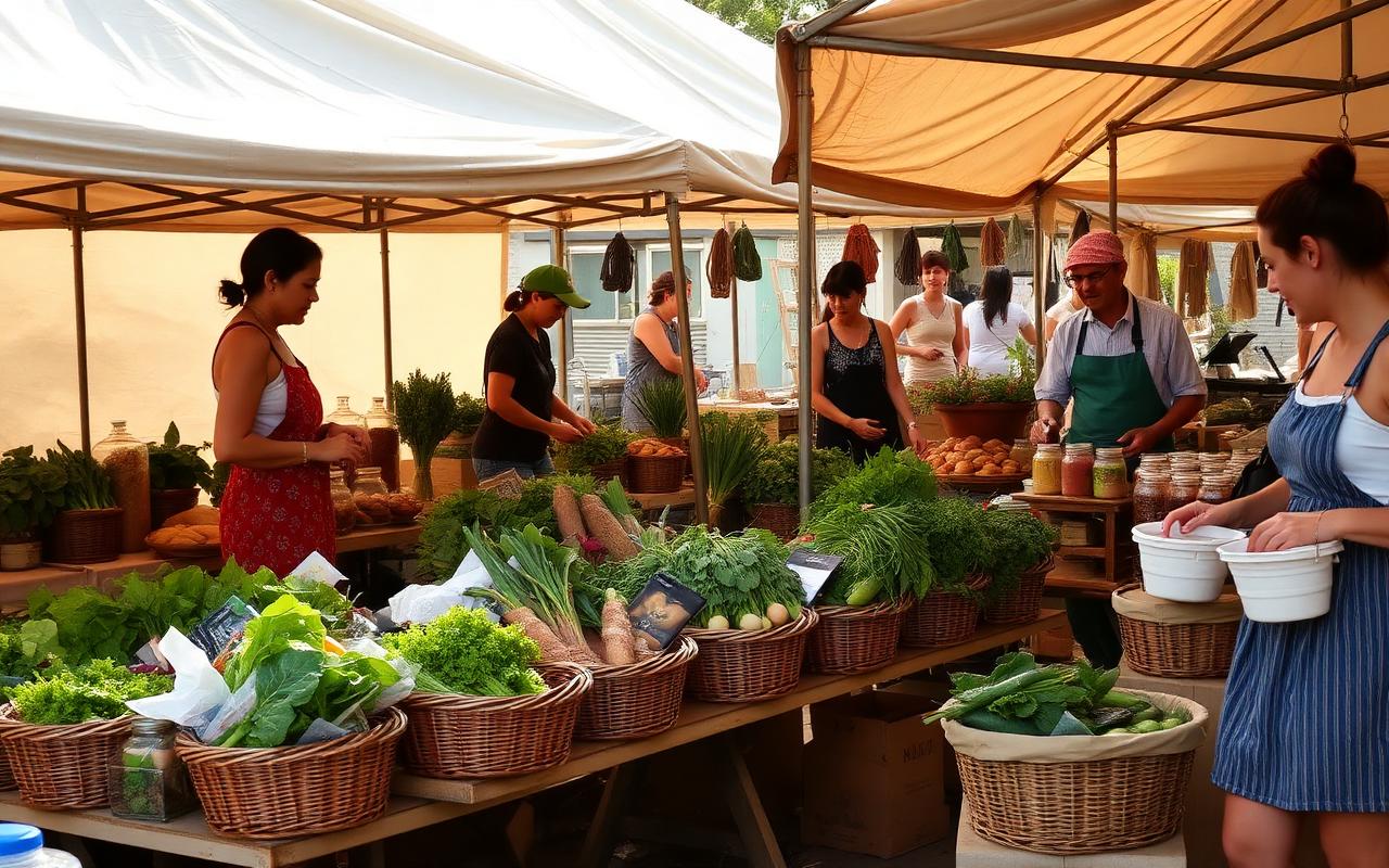 Organic Community Markets in Chiang Mai