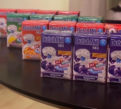 Dutch Mill Yoghurt — Thai product available in Chiang Mai
